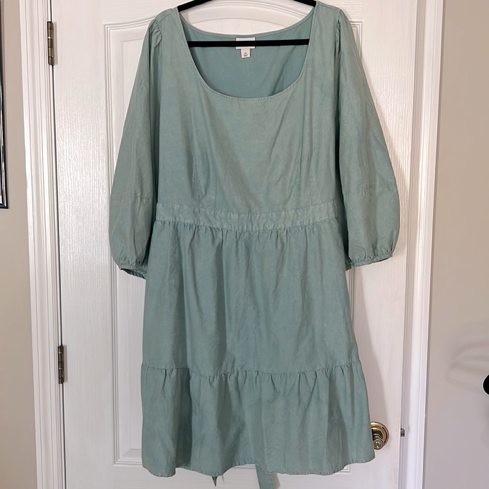 Sage green dress
